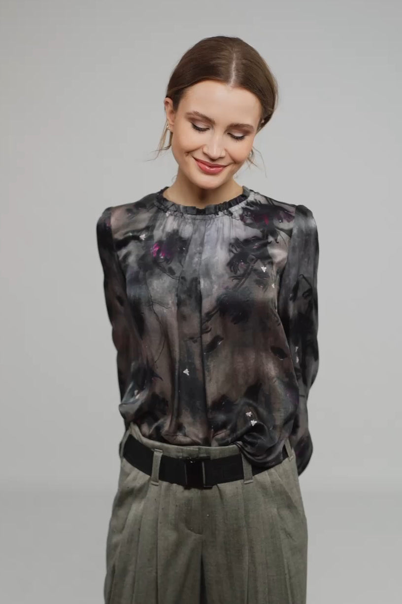 Lily Blouse - Grey