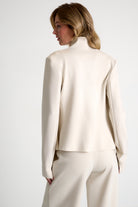 Sofia Cuff Sleeve Jacket - Beige