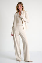 Sofia Cuff Sleeve Jacket - Beige