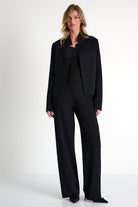 Sofia Cuff Sleeve Jacket - Black