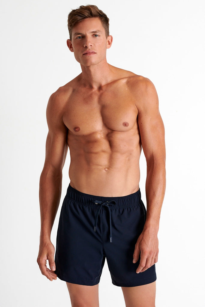 Classic Fit Stretch And Quick Dry Swim Trunks - 62245-30-590