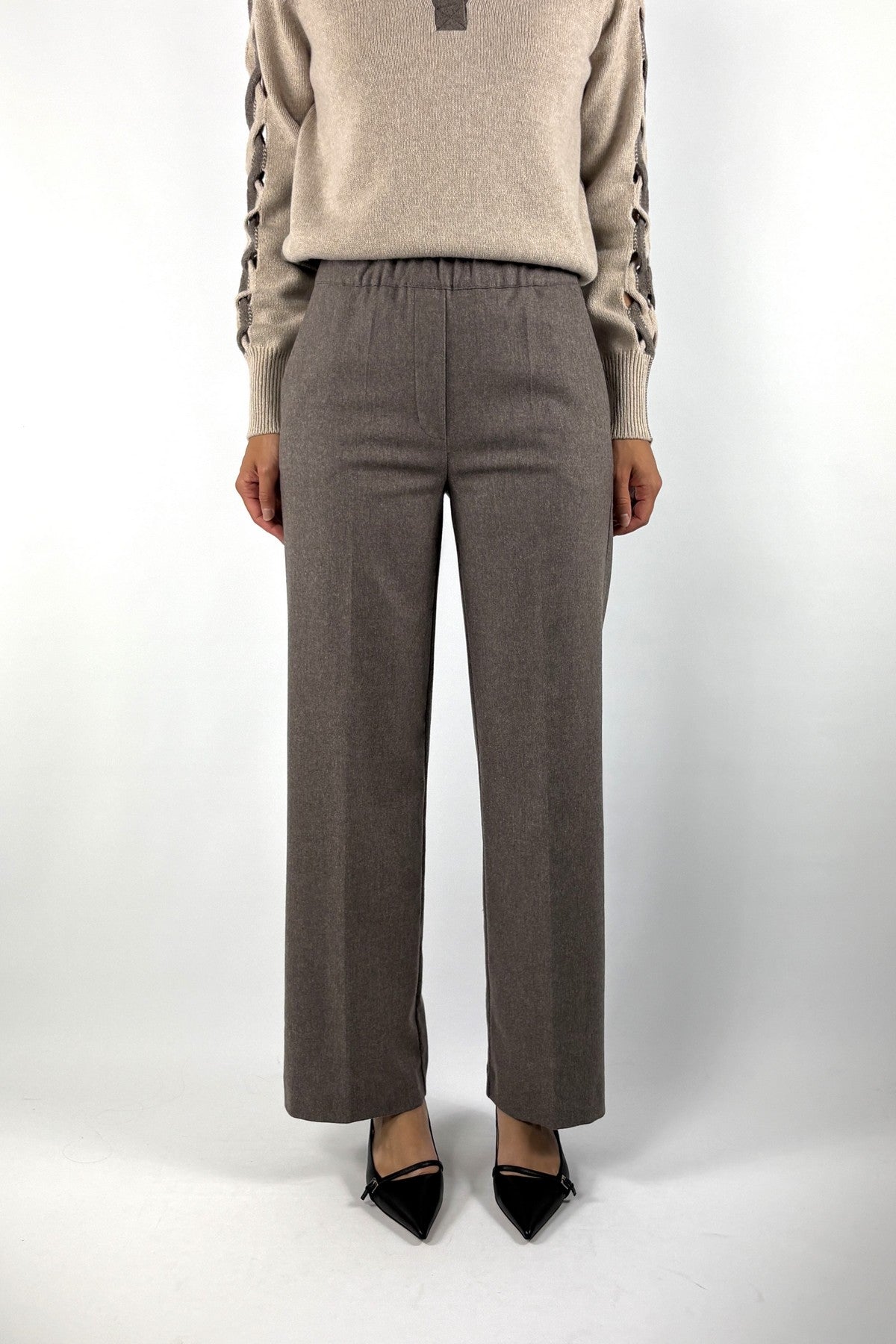 Trousers - Visone