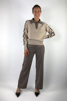 Trousers - Visone