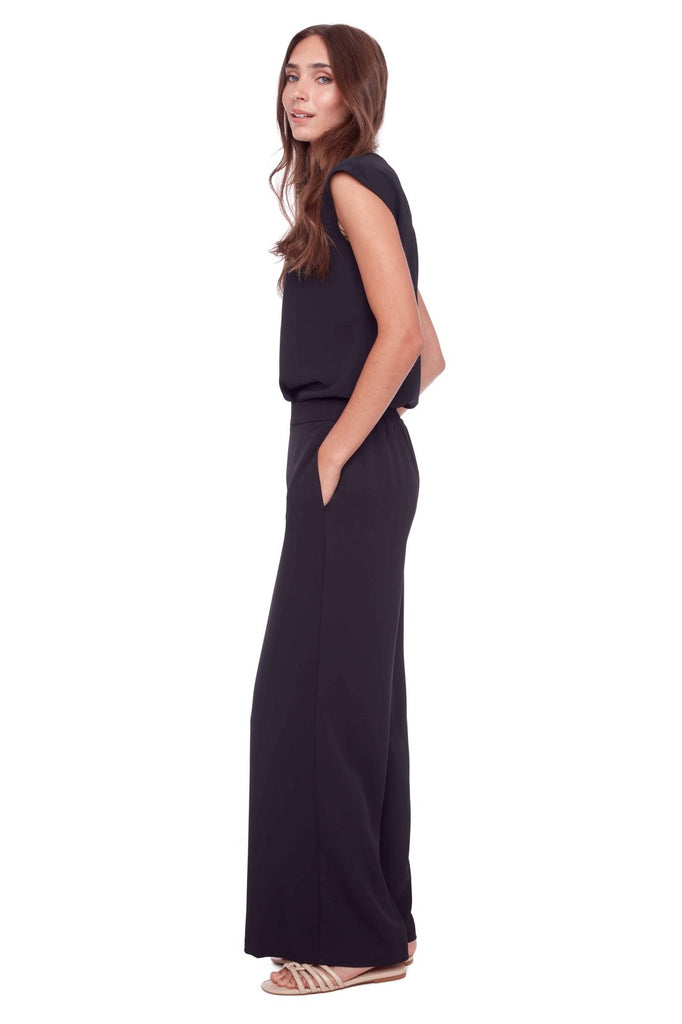 Vegan Silk Wide Leg Pant