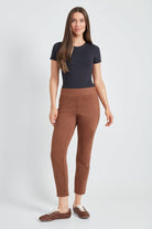 Petal Slit 28 Washable Vegan Suede - Tobacco