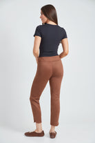 Petal Slit 28 Washable Vegan Suede - Tobacco