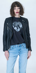 Wild at Heart Cozy Sweatshirt - Worn Black