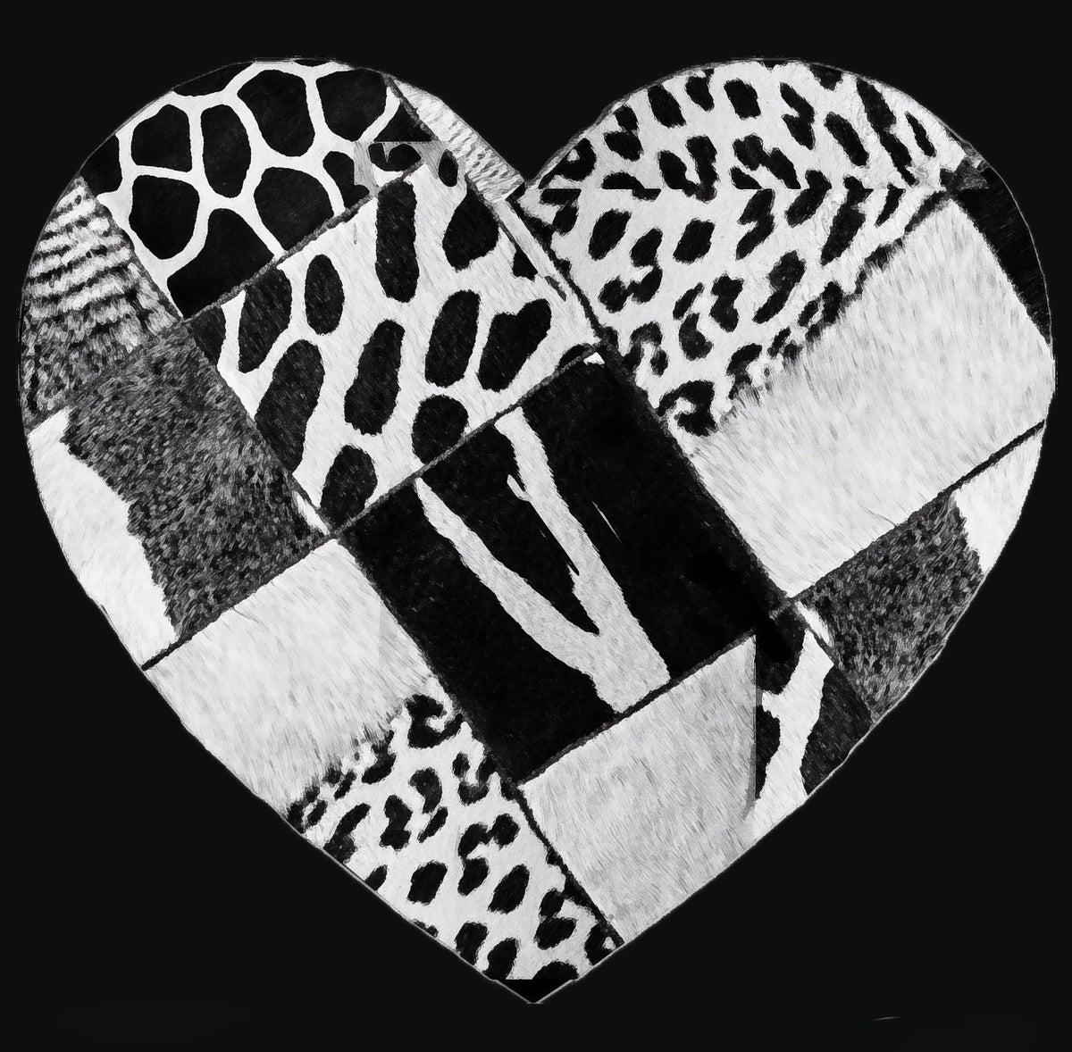 Wild at Heart Cozy Sweatshirt - Worn Black