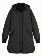 Libby Quilt Coat - Black