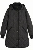 Libby Quilt Coat - Black