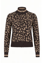 Bomi Cardigan - Urban Jungle/Latte & Espresso