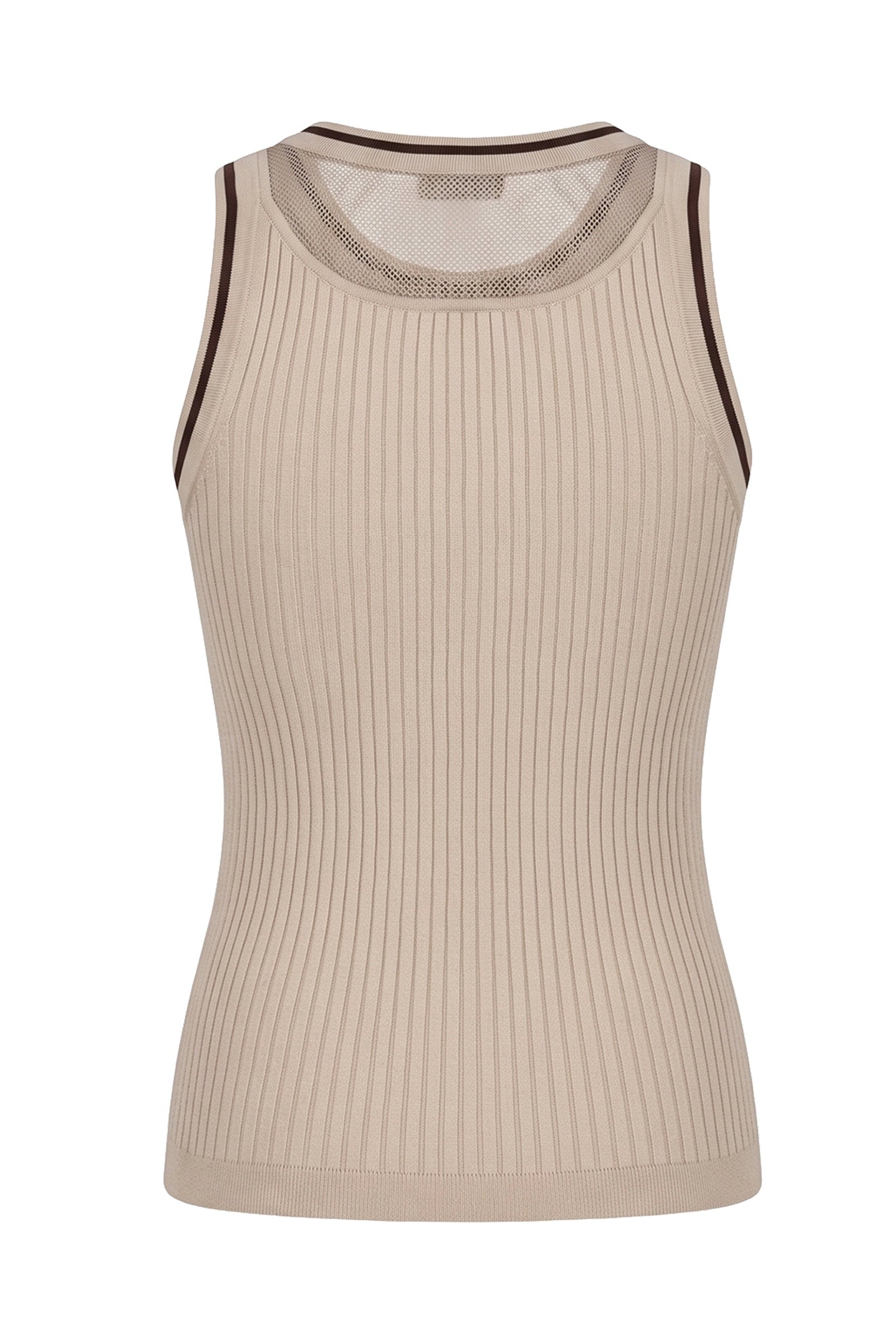 Gio Tank - Champagne/Espresso