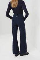 Harley Midweight Travel Wide Leg Pant - Navy