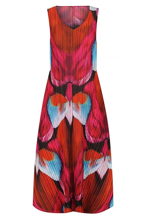 Long Estrella Dress - Prints and Ombre