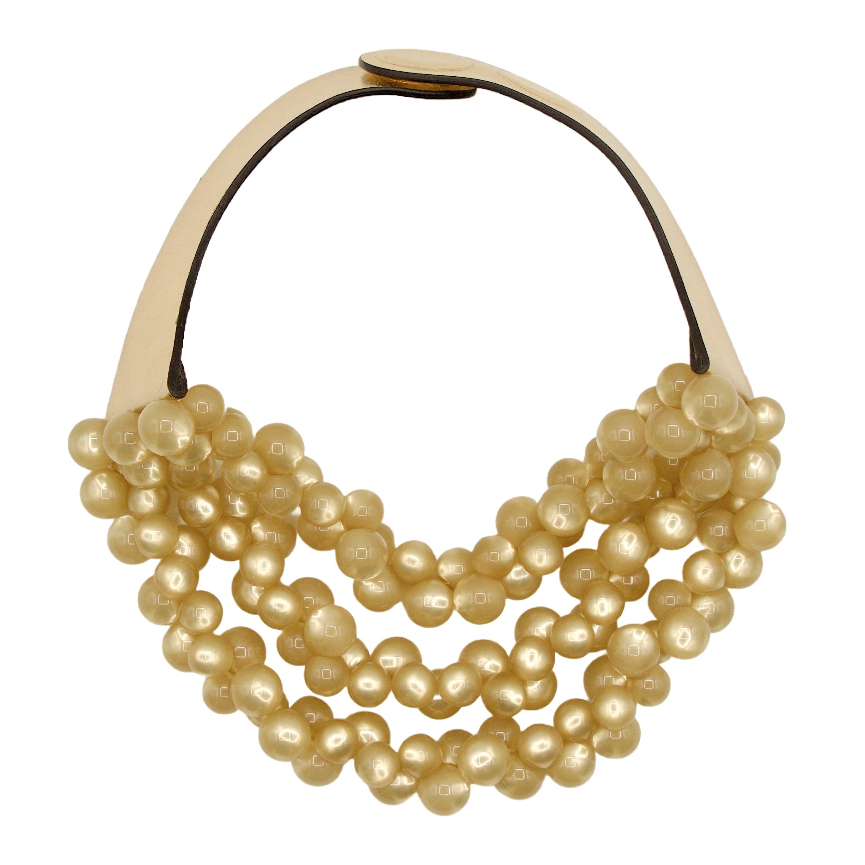 Bubble Gold Necklace