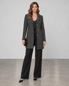 Porto Summit Jacket - Grey Herringbone