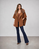 Short Sleeve Jacket - Camel
