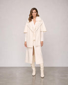 Short Sleeve Jacket - Ivory