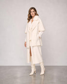 Short Sleeve Jacket - Ivory
