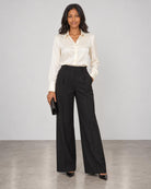 Slim Fit Blouse - Off White