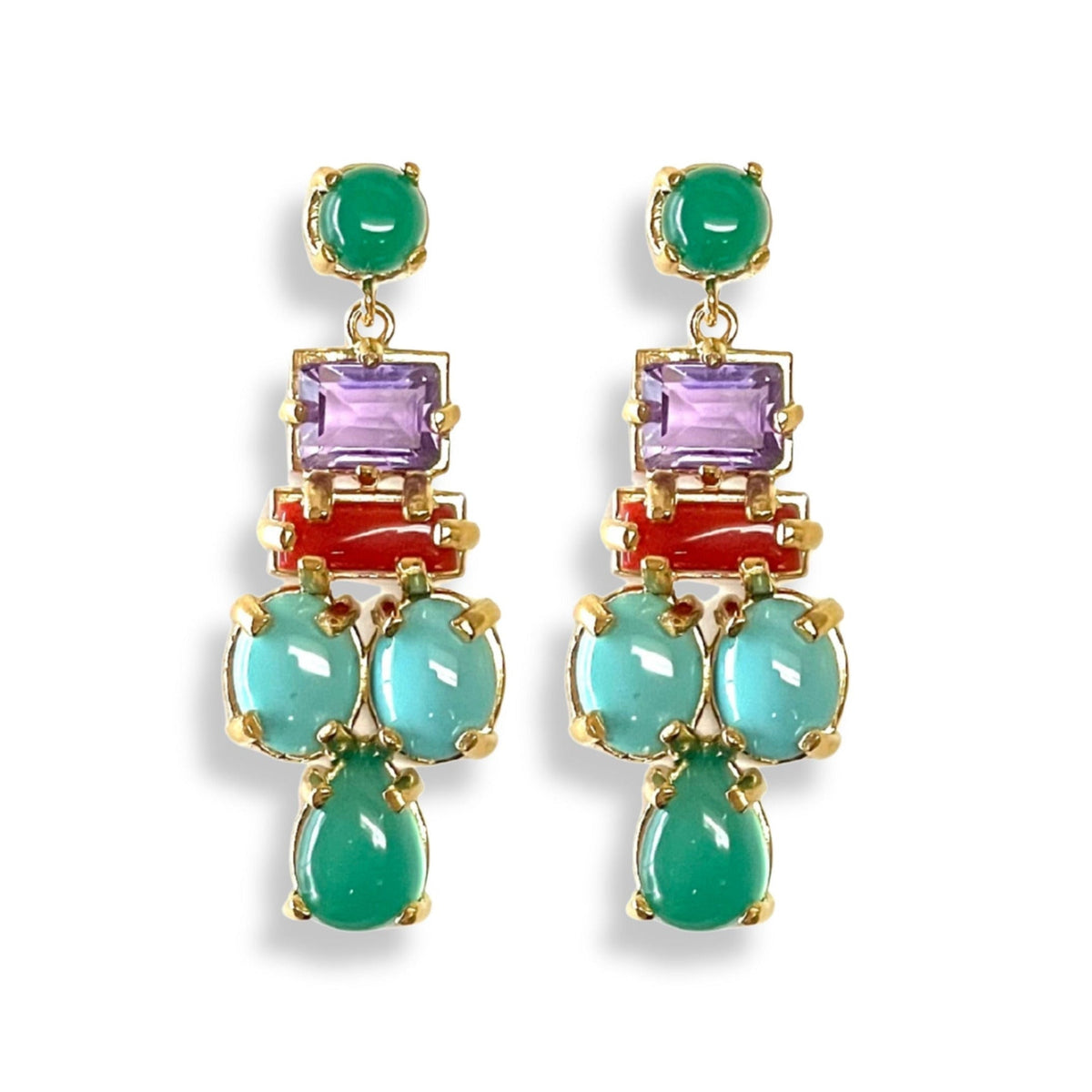 Totem Earring in Multi