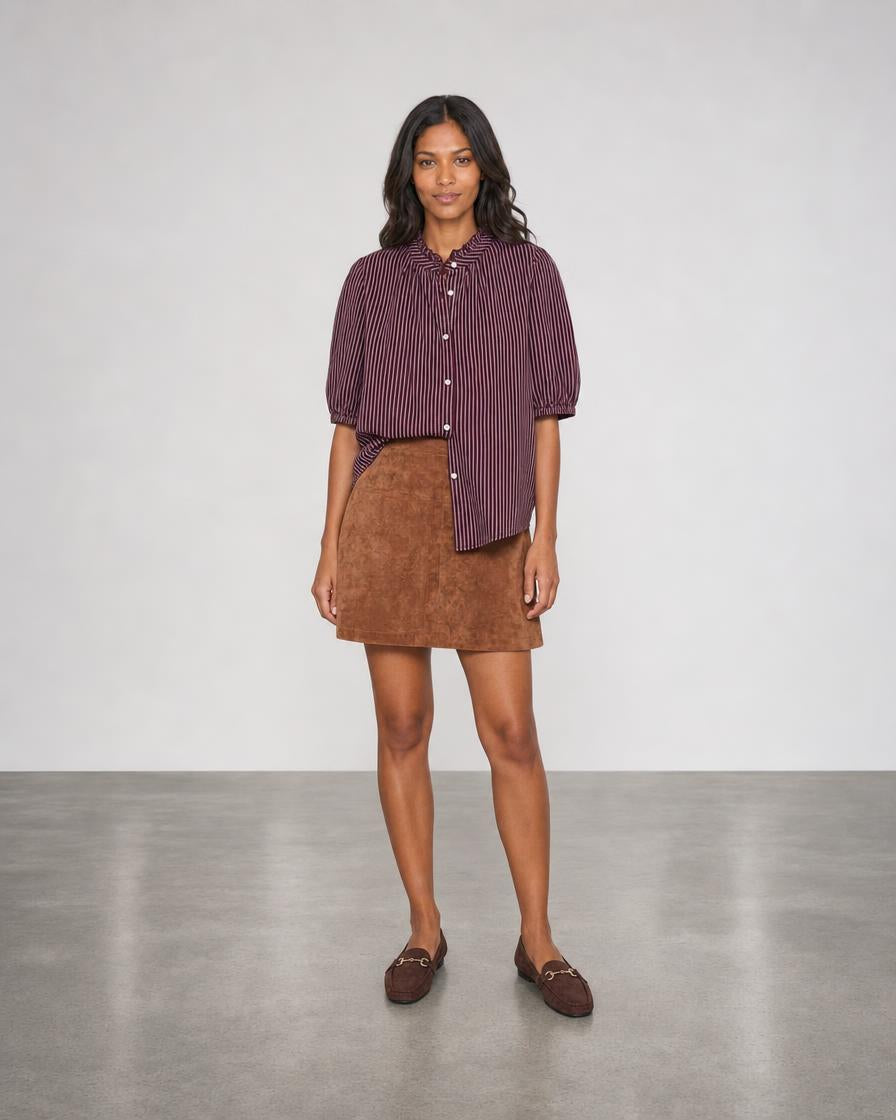 Greta Skirt - Light Chestnut