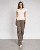 Colette Short Sleeve Top - Bone
