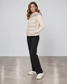 Tech Puffer Jacket - Beige