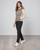 Tech Puffer Jacket - Taupe