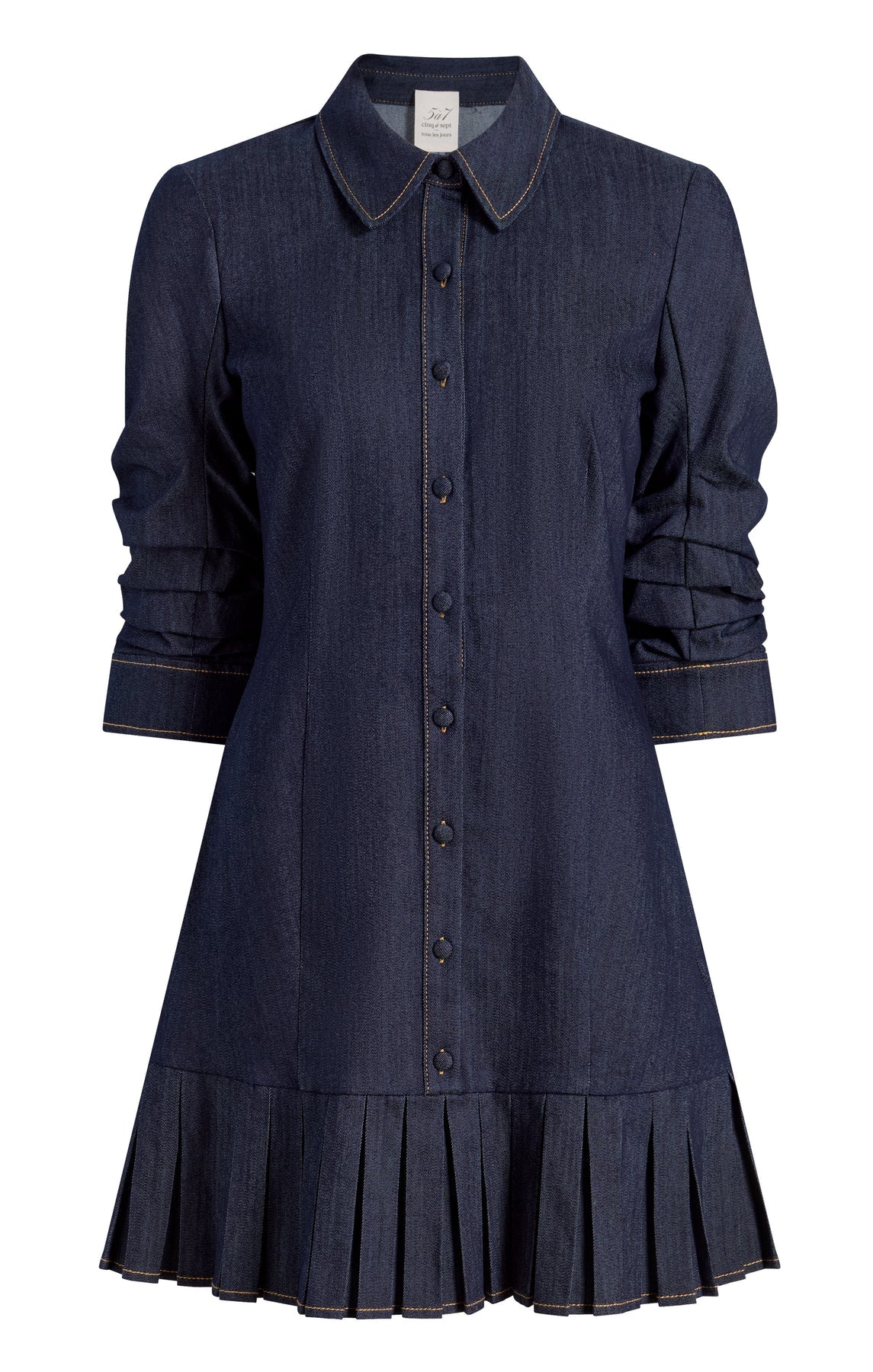 Cinq à Sept Lucilla Denim Shirt Dress - Indigo