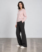 Polo Pullover Sweater - Soft Pink