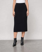 Rib Skirt - Black