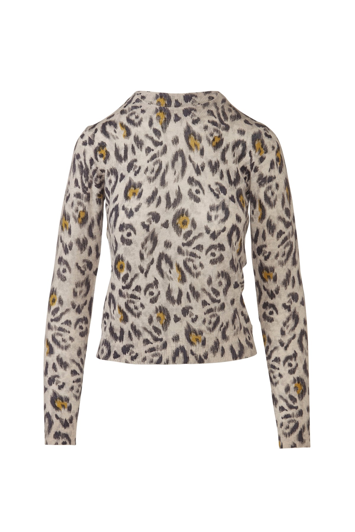 Animal Print Crew - Agate Multi
