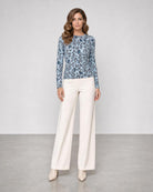 Animal Print Crew - Horizon Multi