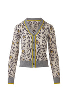 Animal Print Cardigan - Agate Multi