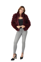 Reversible F.F. Jacket - Wine