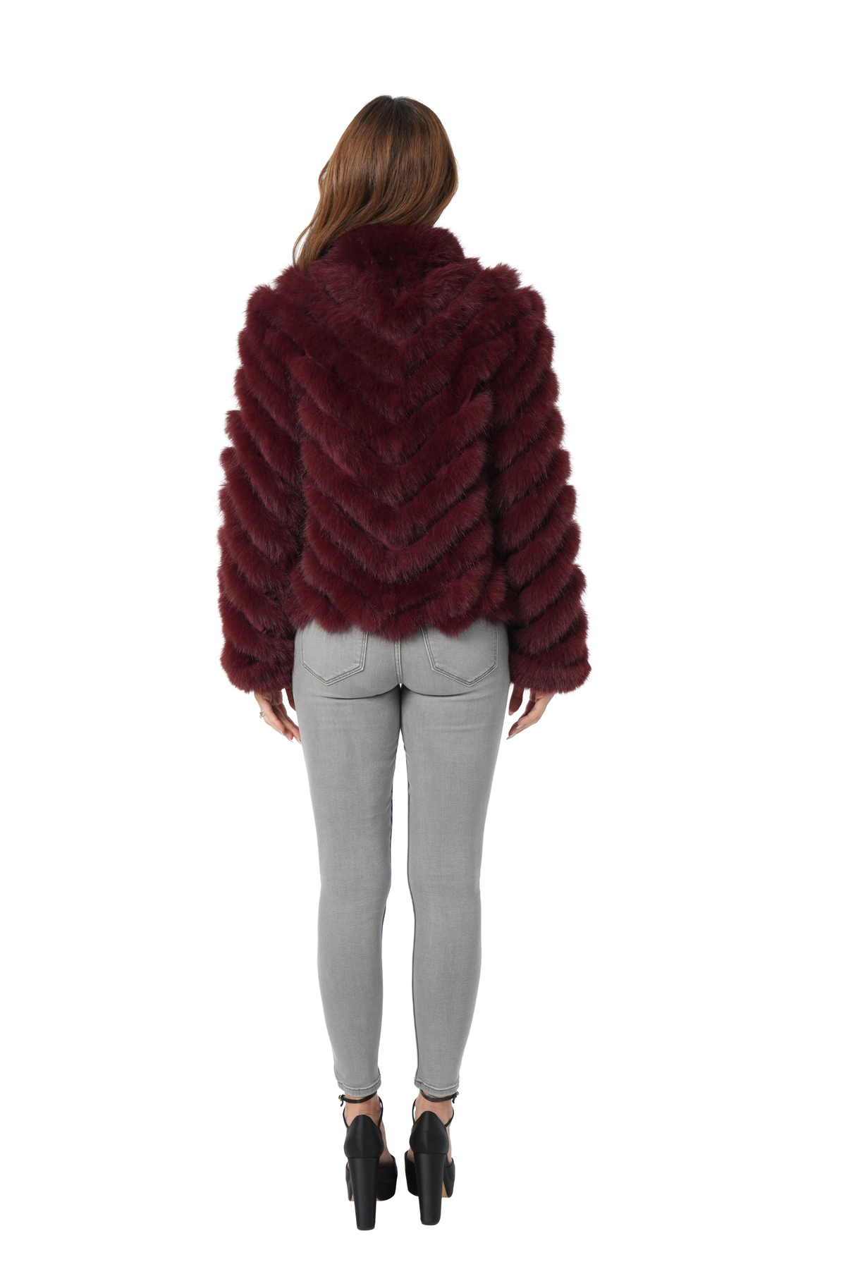 Reversible F.F. Jacket - Wine