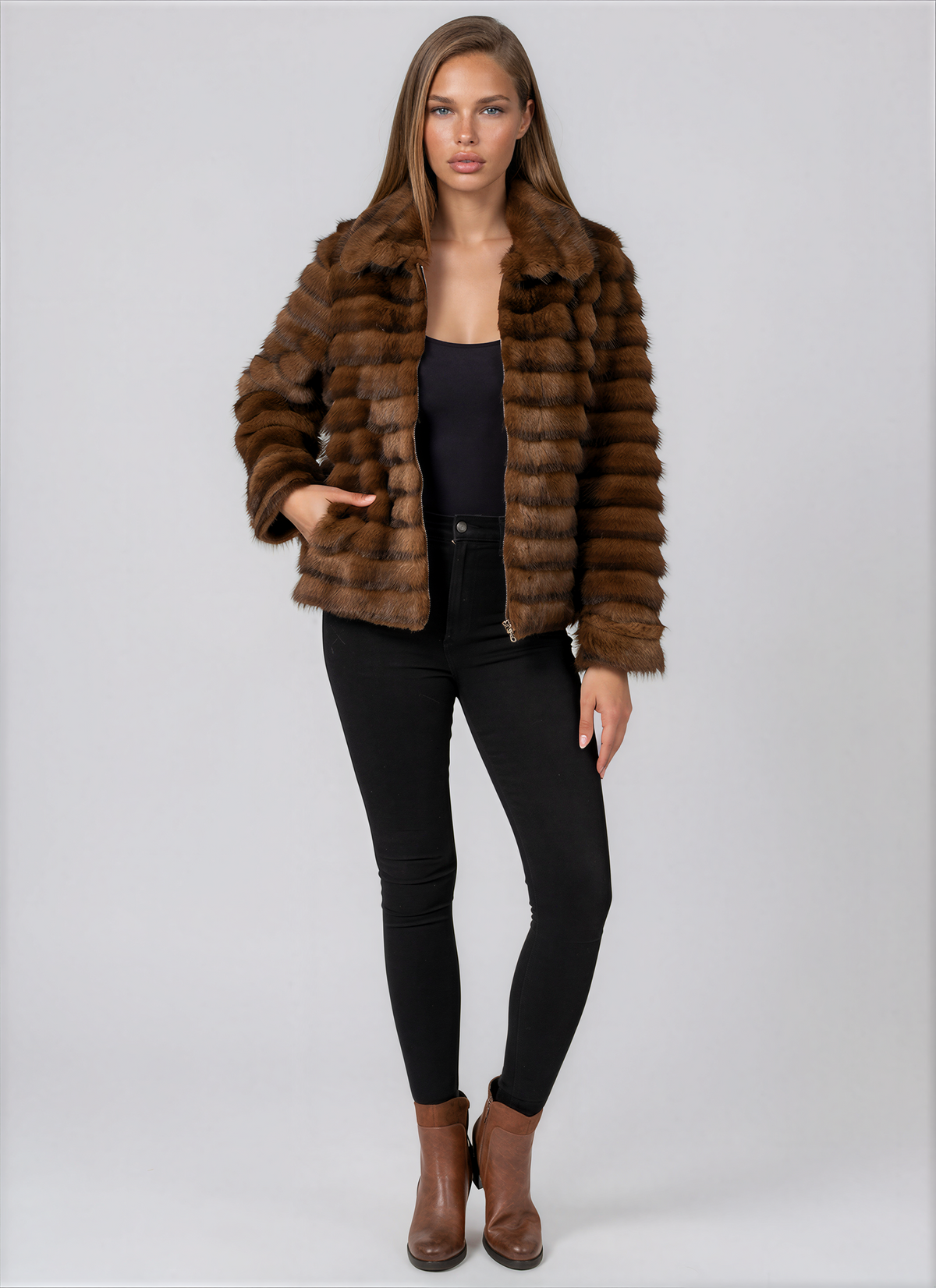 F.F. Jacket - Brown