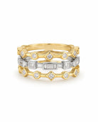Midnight Mosaic Cage Ring