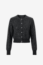 Mollie Classic Cardigan - Onyx