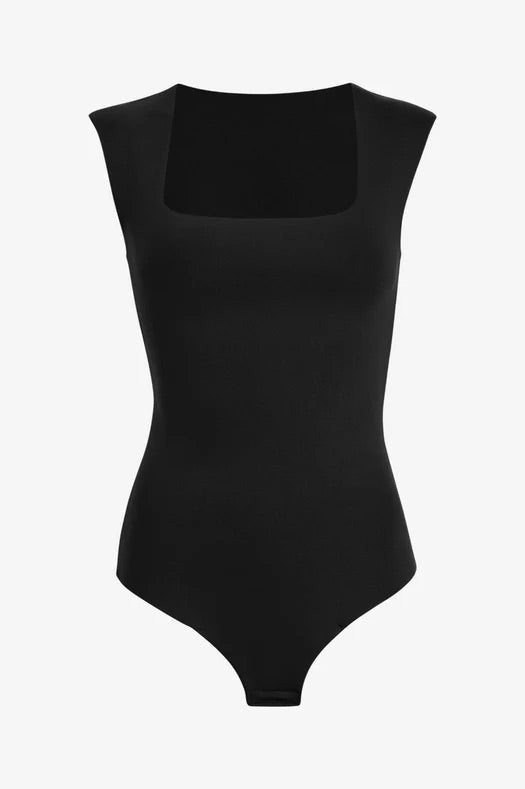 Neoprene Cap Sleeve Body Suit