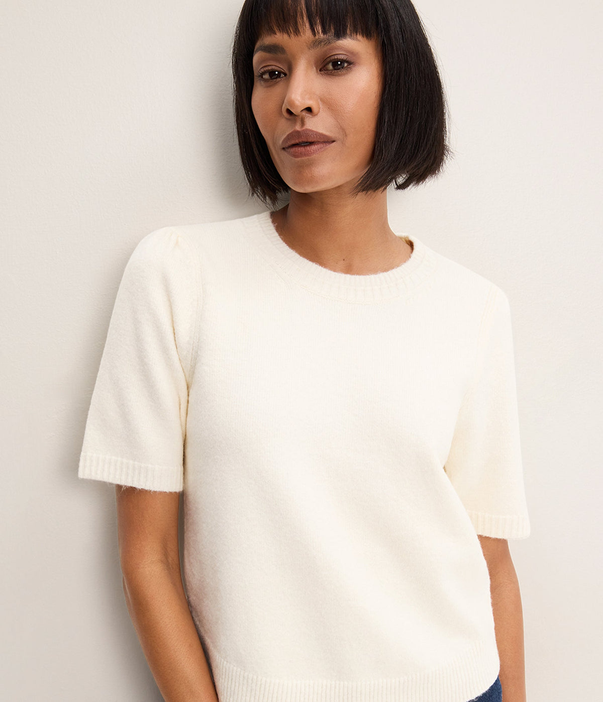 Agatha Fem Pullover - Coconut Milk