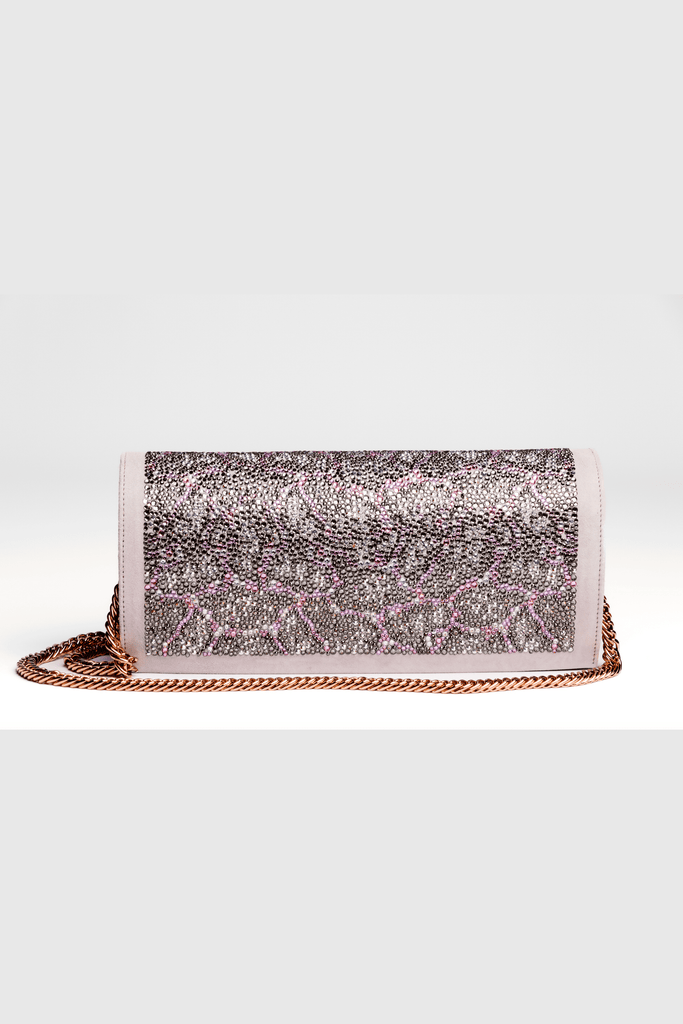 CINDI HANDBAG - Crystal Python