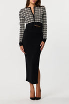 Larisa Pencil Slit Skirt