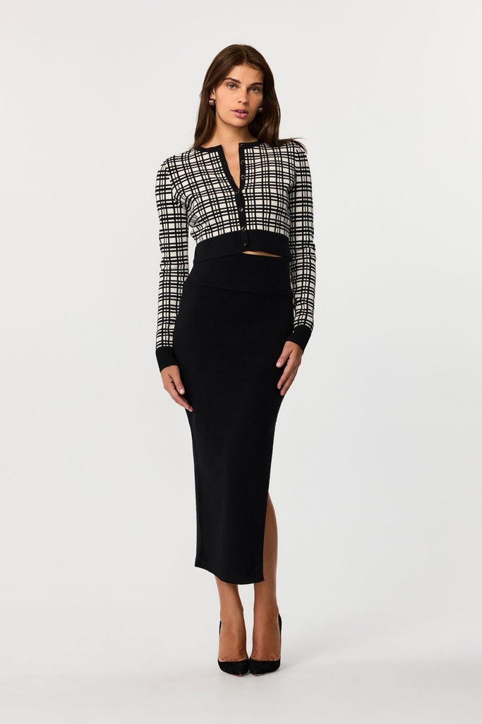 Larisa Pencil Slit Skirt