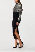 Larisa Pencil Slit Skirt