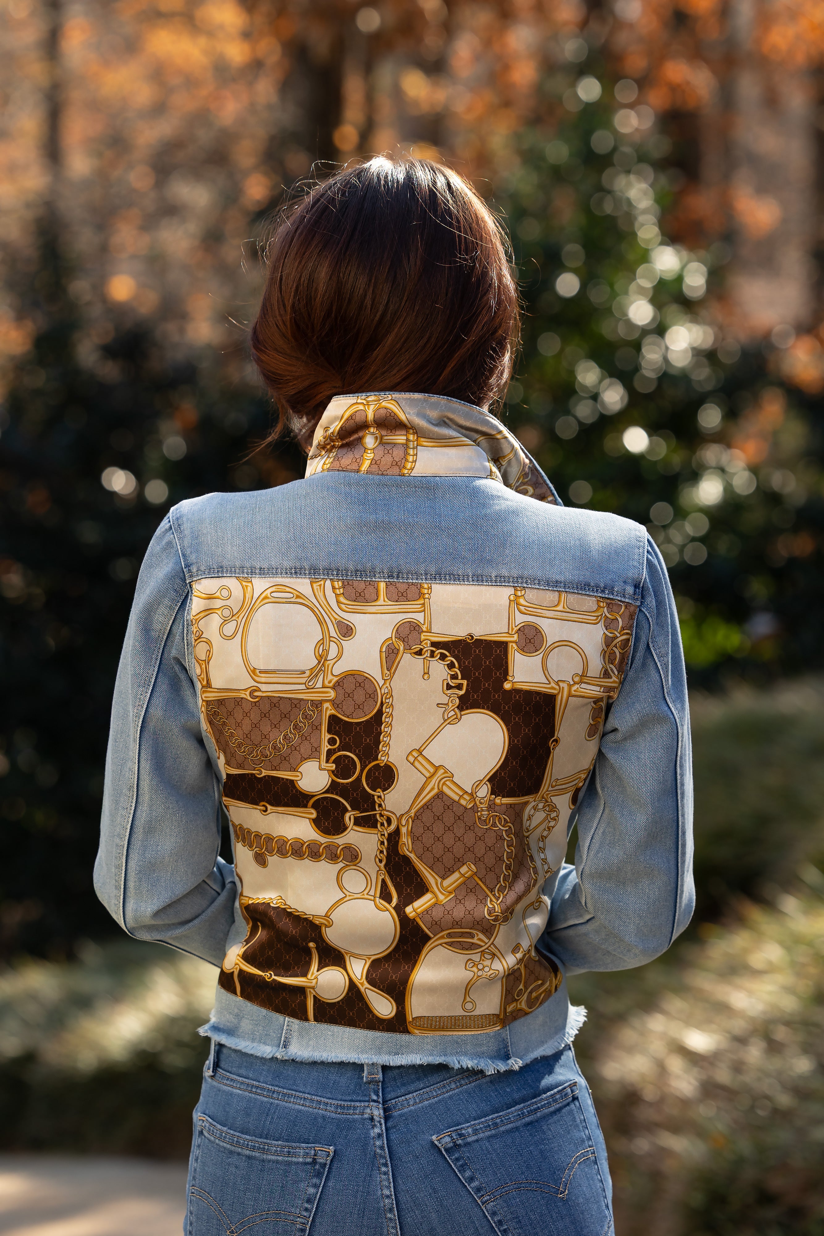 The Light Denim Jacket - Snaffle & Chains