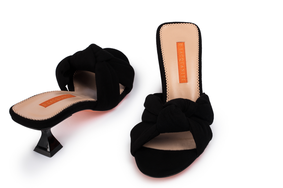 Sofia Mid - Black Suede