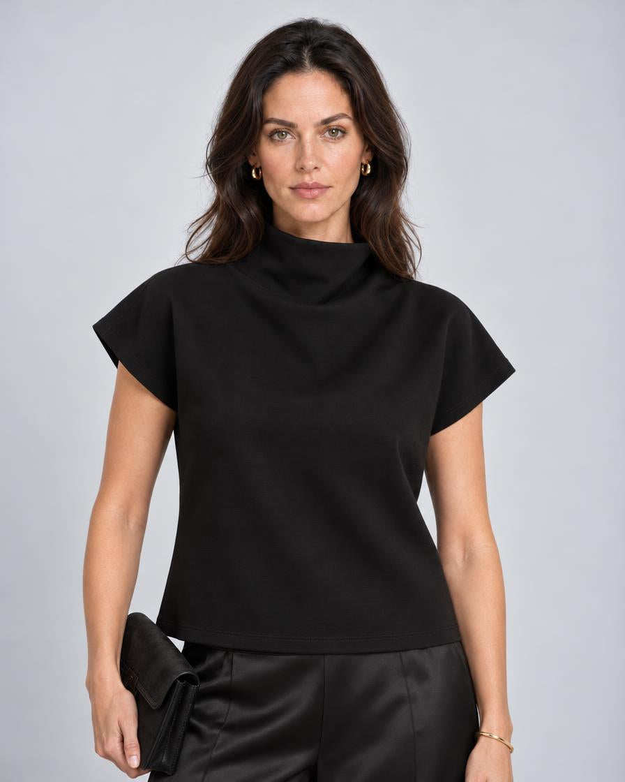 Lola + Sophie Sporty Neo Top - Black