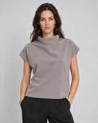 Lola + Sophie Sporty Neo Top - Grey